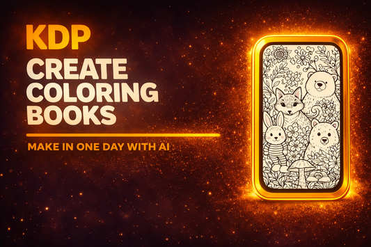 How to Make a KDP Coloring Book with AI in One Day