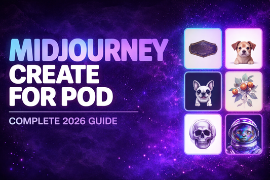 How to Use MidJourney for Print on Demand — Complete 2026 Guide