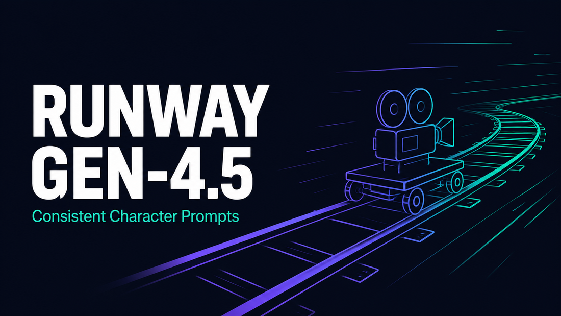 Runway Gen-4.5 prompts for consistent characters
