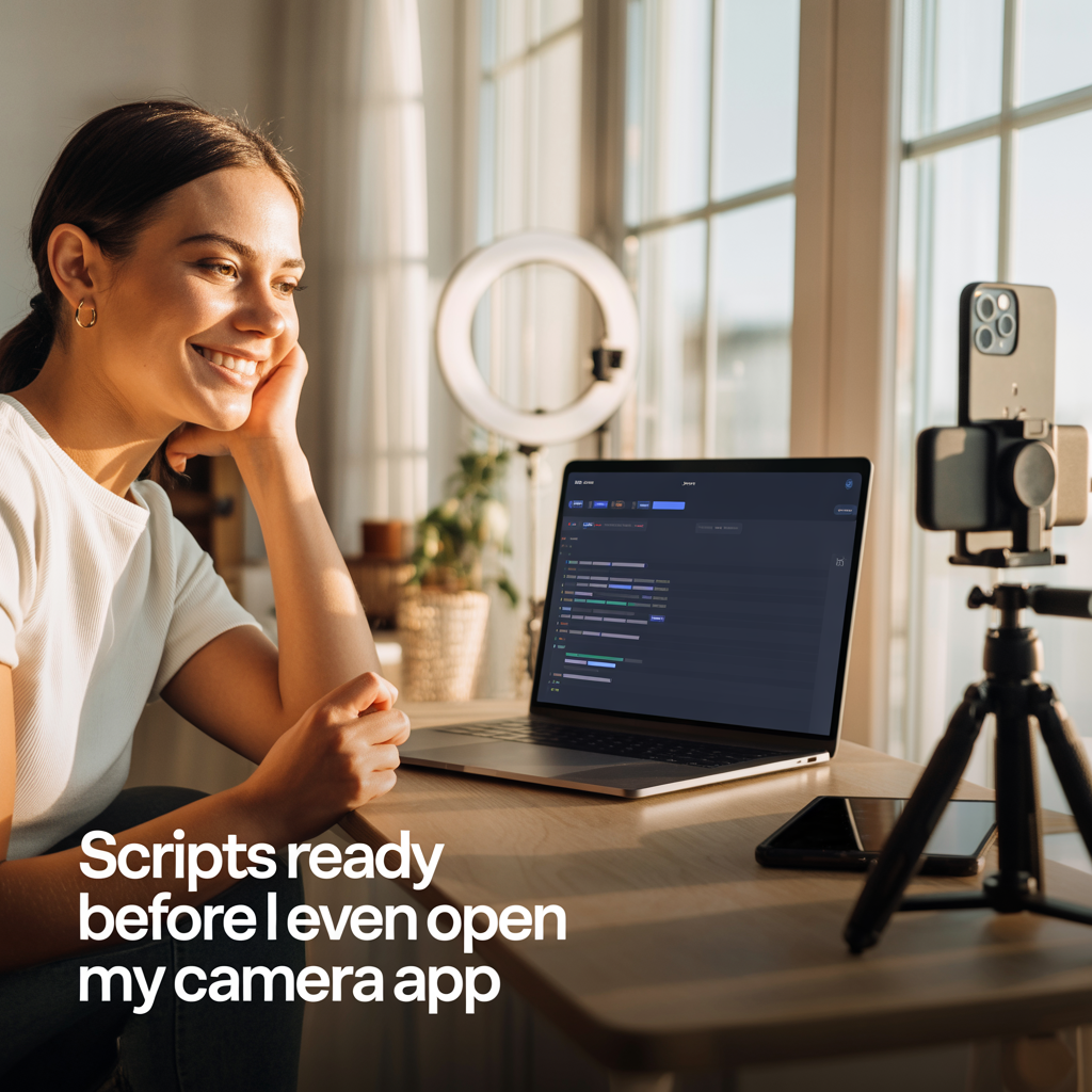 AI UGC Script Builder for Video Ads, Hooks, Voiceovers & B-Roll