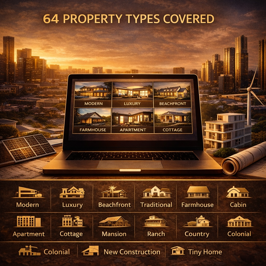 AI Real Estate Prompt Builder | MidJourney PromeAI
