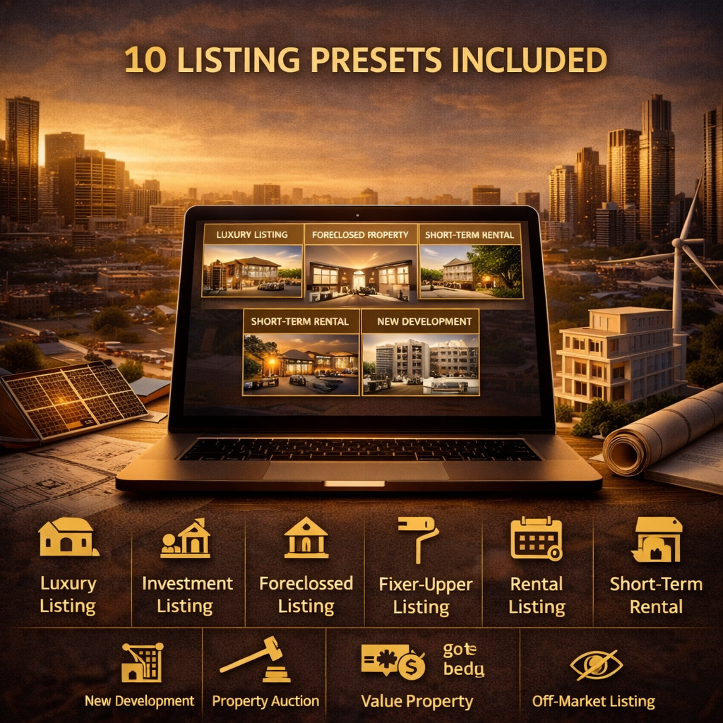 AI Real Estate Prompt Builder | MidJourney PromeAI