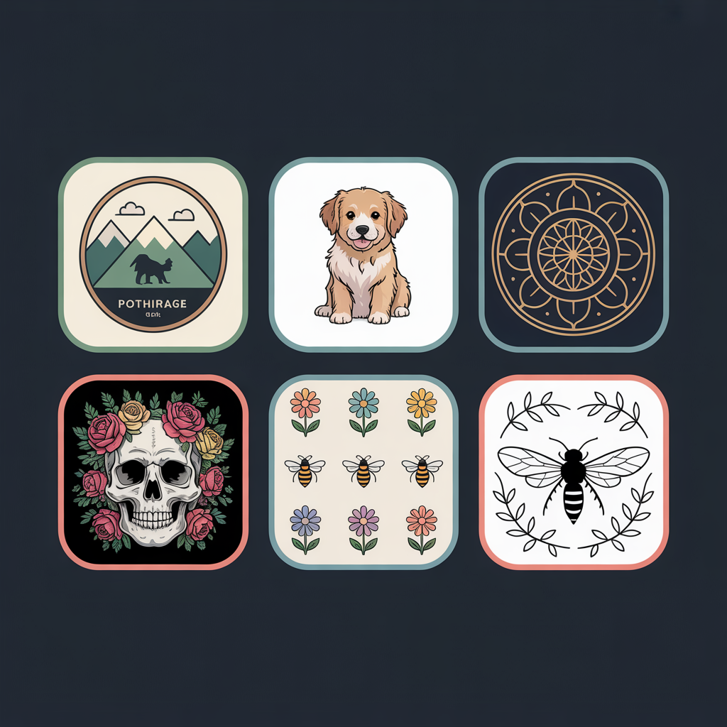 AI MidJourney Prompt Builder for V6.1, V7, Niji, Patterns, POD & KDP